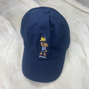 Never been worn Boys Polo cap Navy blue kids 4-7